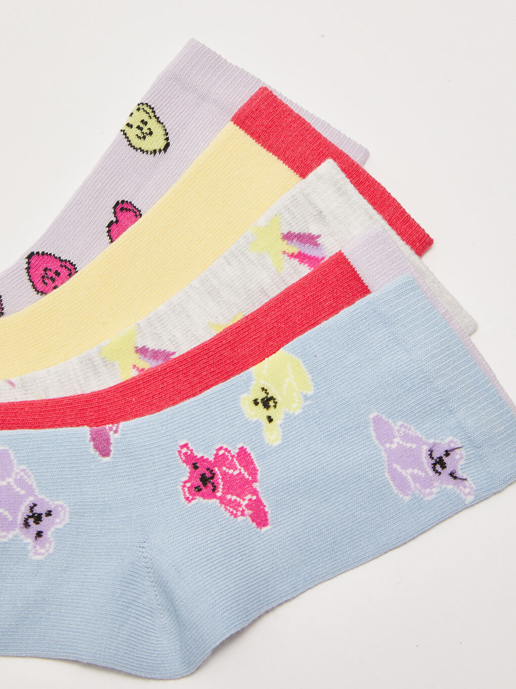 Chaussettes de Cheville à Motifs pour Filles Lot de 5 Pièces-2