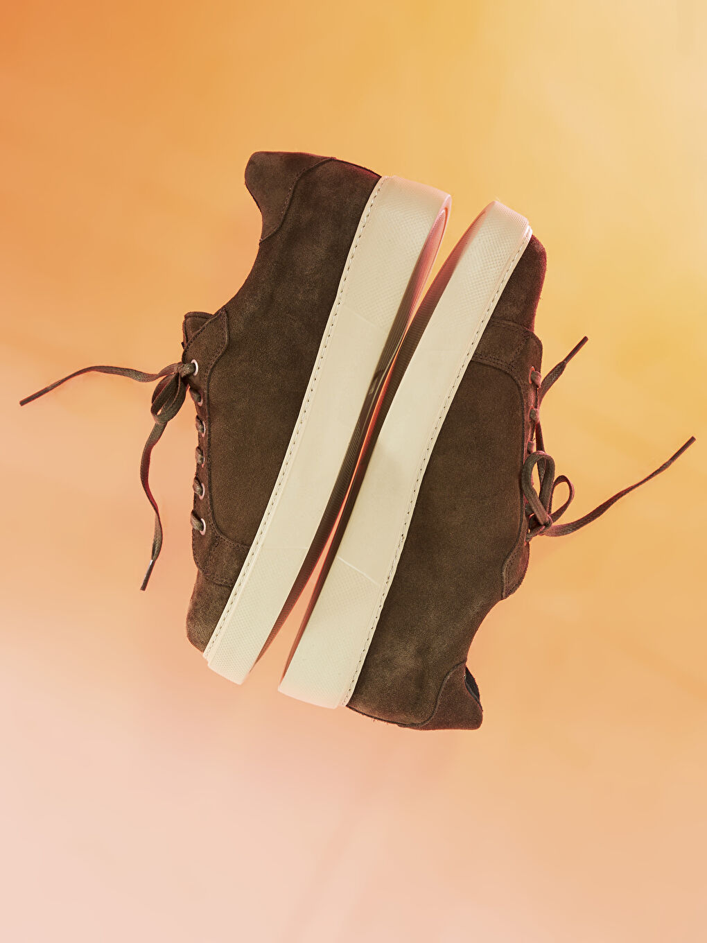 Haki Bağcıklı Erkek Spor Ayakkabı-1