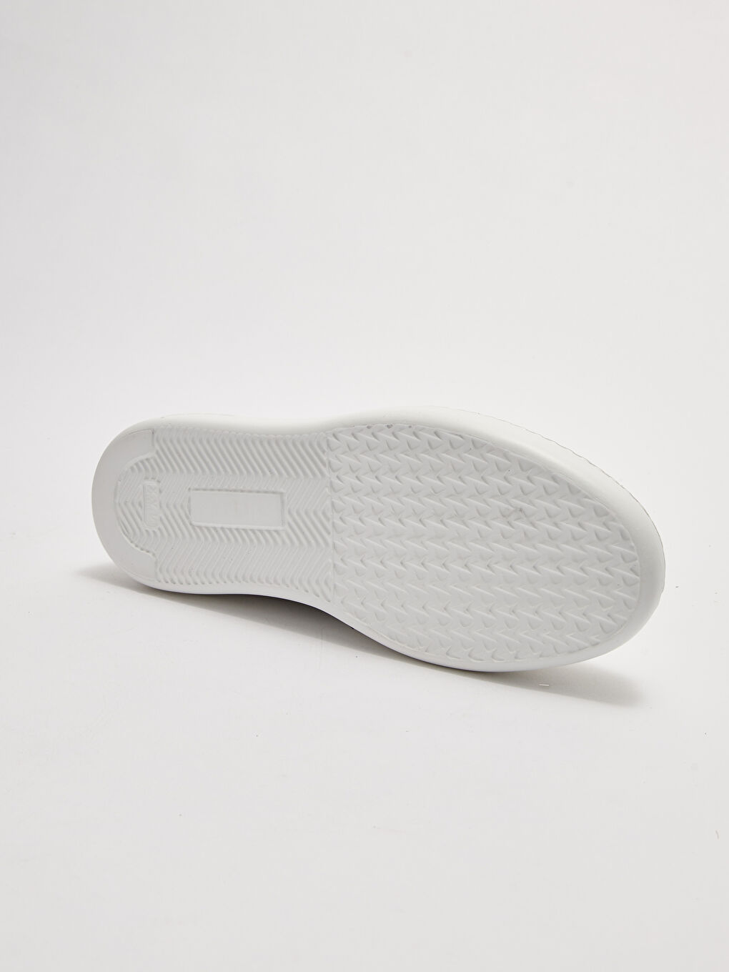 Beyaz Renk Bloklu Bağcıklı Erkek Spor Ayakkabı-5