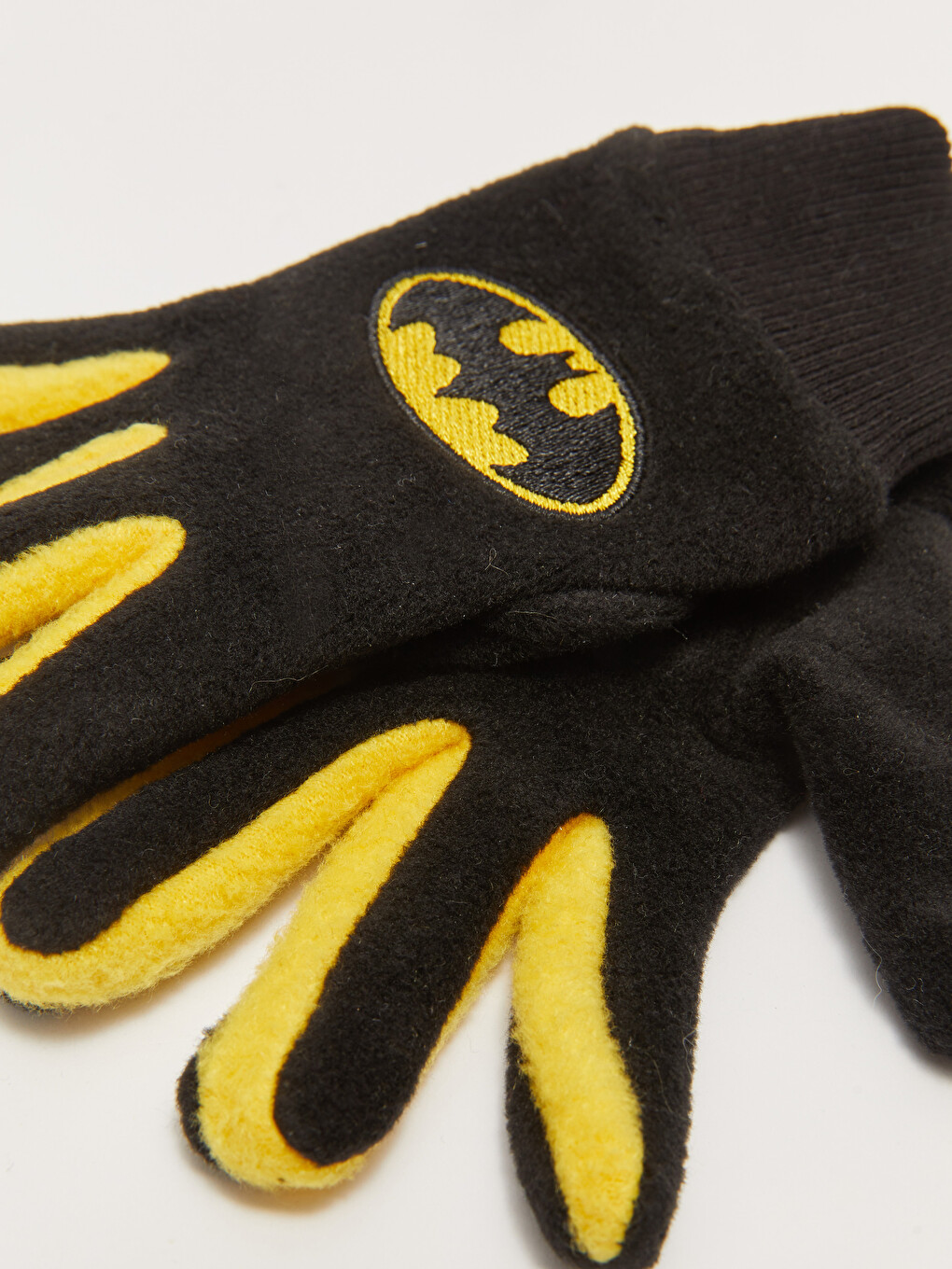 Siyah Batman Lisanslı Erkek Çocuk Eldiven-1