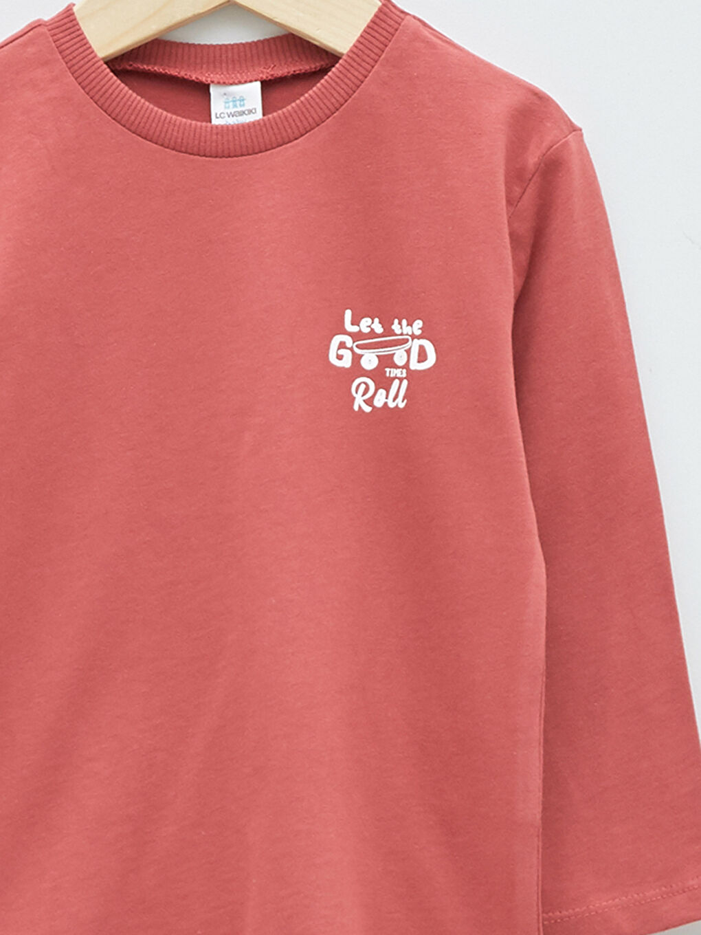 T-Shirt Imprimé Bébé Garçons à Manches Longues et Col Rond-2