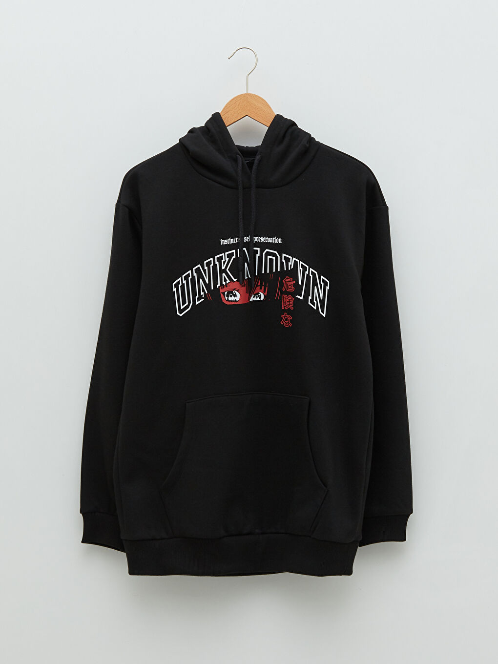 Long Sleeve Printed Men's Thick Hoodie-5