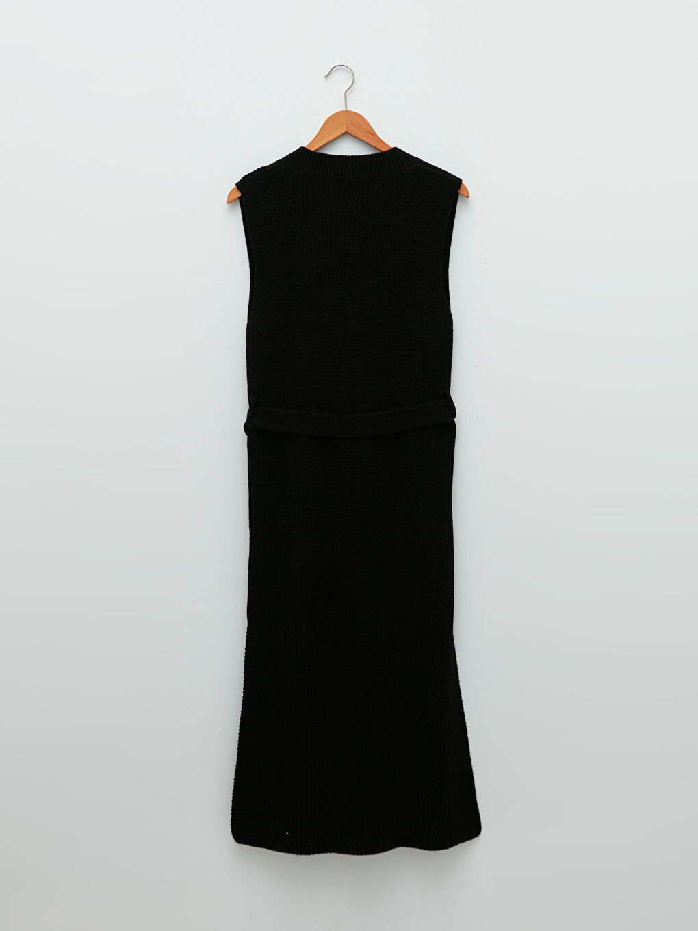 LCWAIKIKI Classic Damen V-Ausschnitt Gerade Ärmelloses Strickkleid -W1LJ37Z8-CVL