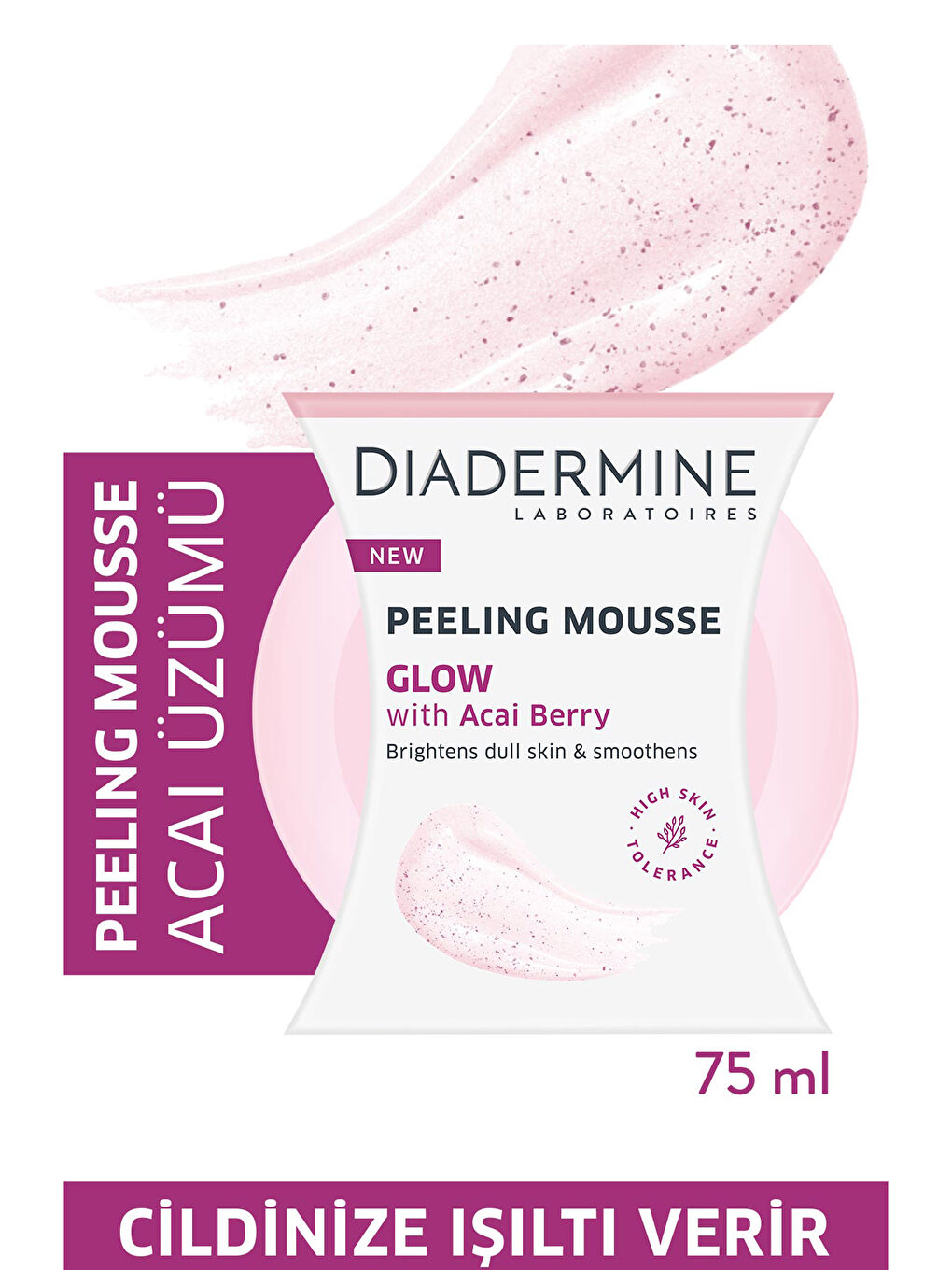 Diadermine Peeling Mousse-Glow With Acai Berry -W1LM56Z8-M0T