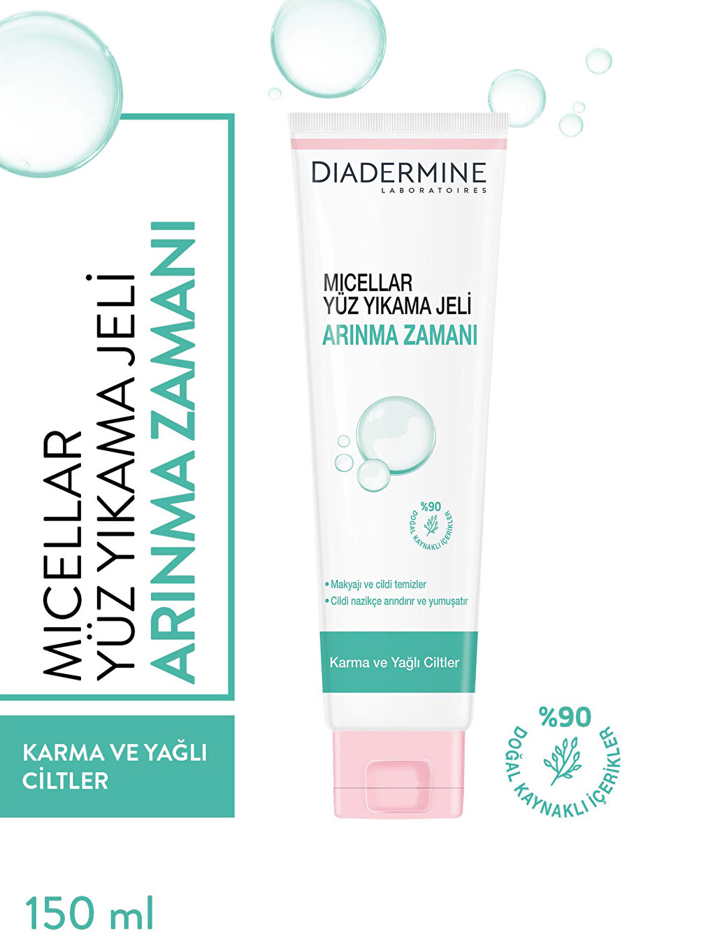 Gel Nettoyant Visage Micellaire Time To Cleanse 150 Ml