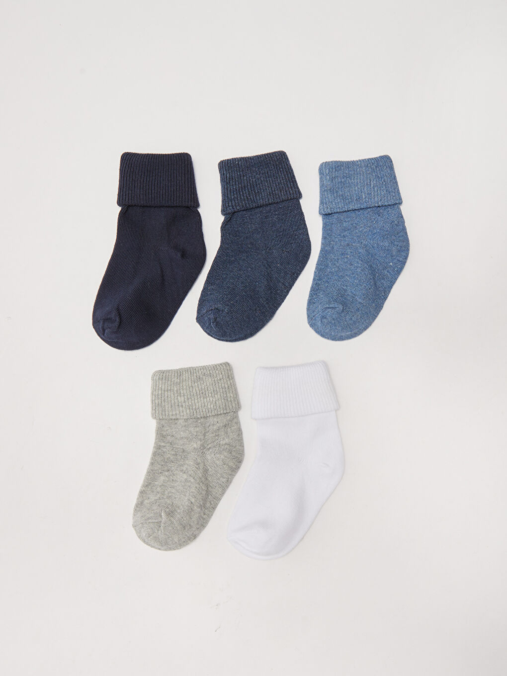 Basic Baby Boys' Ankle Socks 5 Pack-1