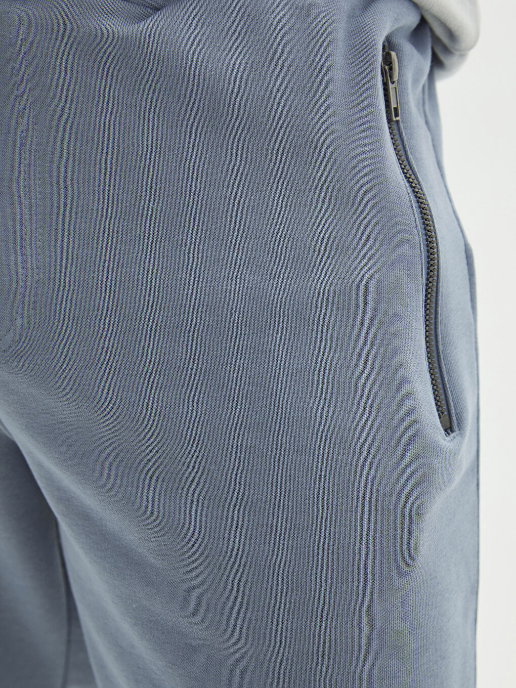 İndigo Standart Kalıp Erkek Jogger Eşofman Altı-3