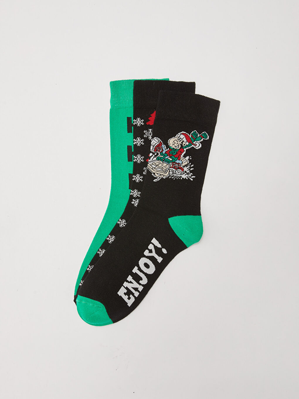 Karışık Nostaljik Maymun Baskılı Erkek Soket Çorap 3'lü