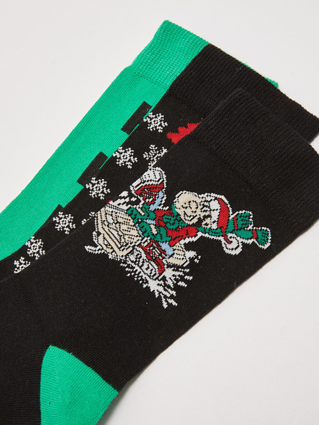 Karışık Nostaljik Maymun Baskılı Erkek Soket Çorap 3'lü-2