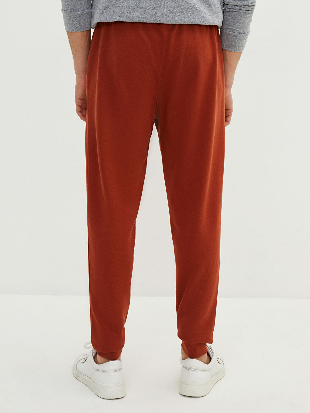 Kahverengi Standart Kalıp Erkek Jogger Eşofman Altı-3