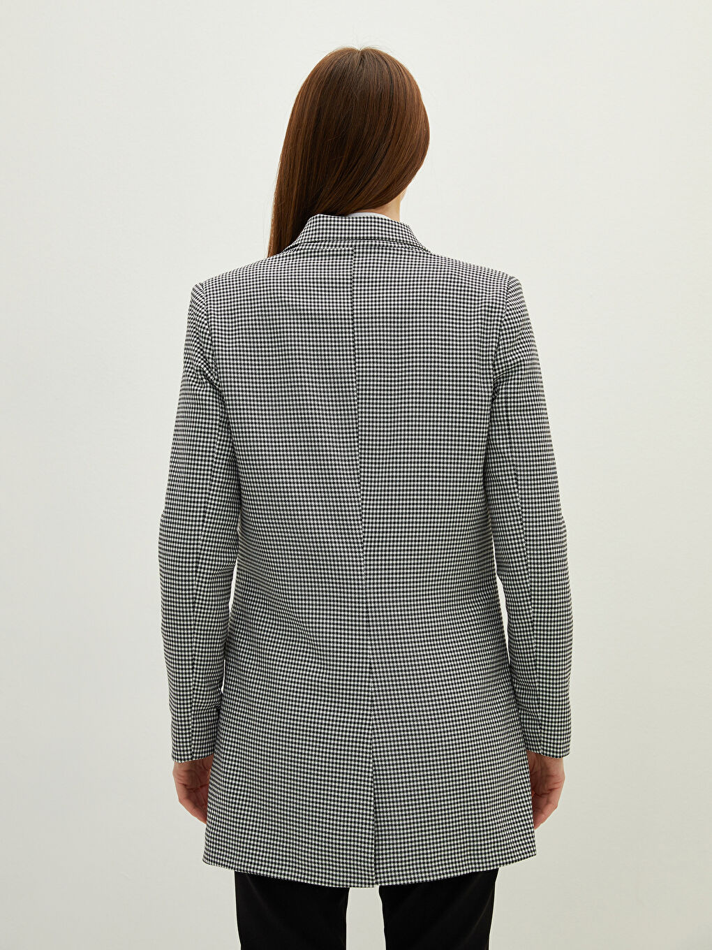 LCW Modest Front Button Closure Crowbar Patterned Pocket Detailed Long Sleeve Women's Jacket -W1LP75Z8-LKX
