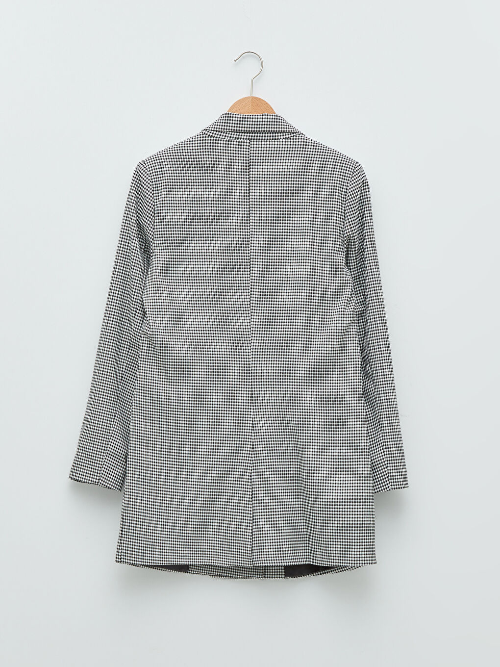 LCW Modest Front Button Closure Crowbar Patterned Pocket Detailed Long Sleeve Women's Jacket -W1LP75Z8-LKX