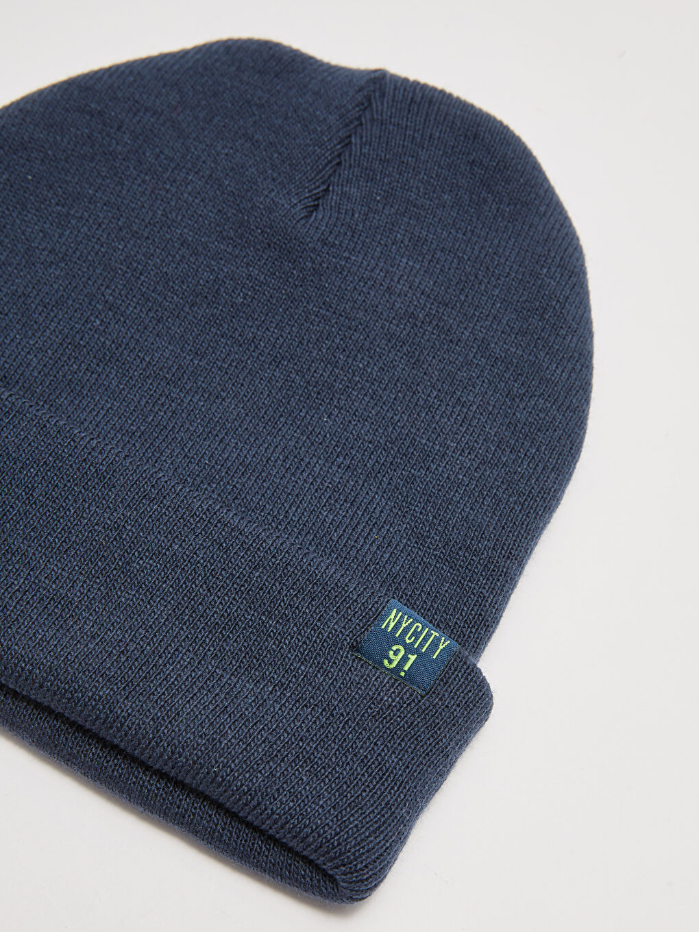 Béret Garçon Tricot Imprimé Étiquette-1