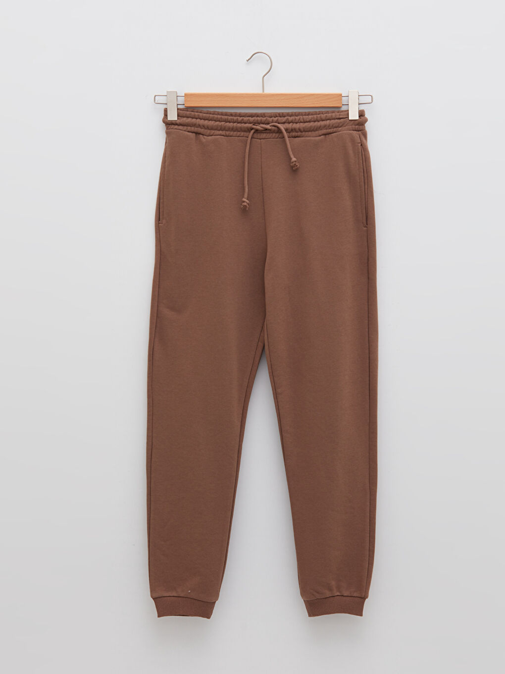 XSIDE Elastic Waist Plain Pocket Detailed Women's Thick Jogger Sweatpants -W1LQ37Z8-S4L