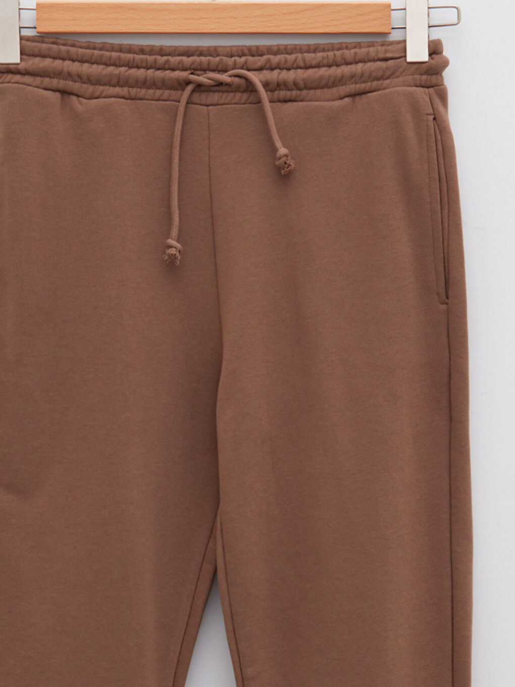 XSIDE Elastic Waist Plain Pocket Detailed Women's Thick Jogger Sweatpants -W1LQ37Z8-S4L