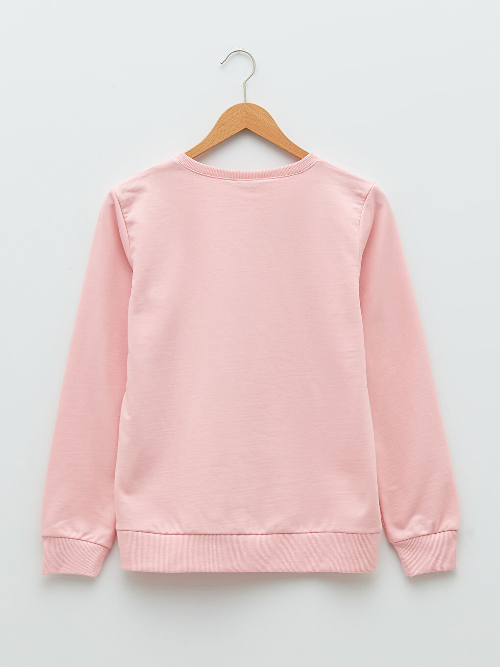 Crew Neck Text Printed Long Sleeve Women's Sweatshirt-6