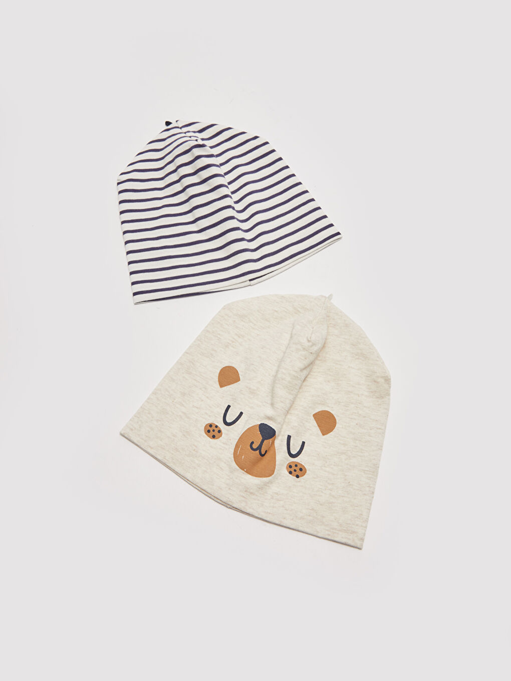 LC Waikiki Pamucne kape za bebe decake 2 komada -W1LQ42Z1-L8Q