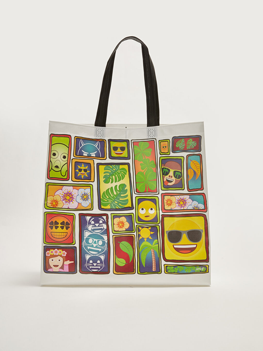 LC Waikiki Emoji Licensed Shopping Bag -W1LQ46Z8-M0T