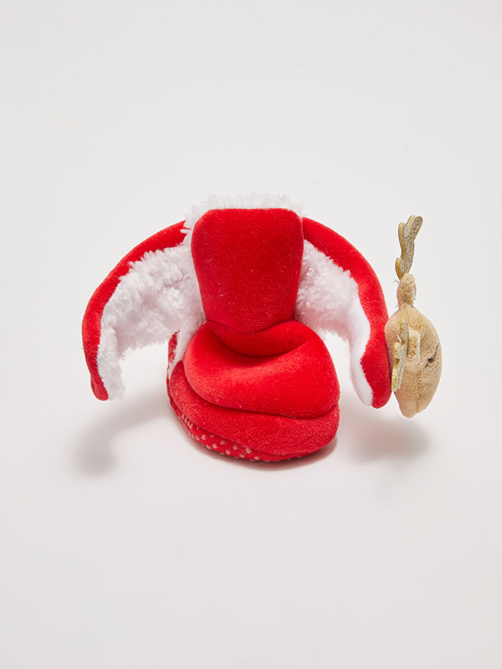 Домашние ботинки для малышек девочек с 3D аппликацией и вышивкой-5