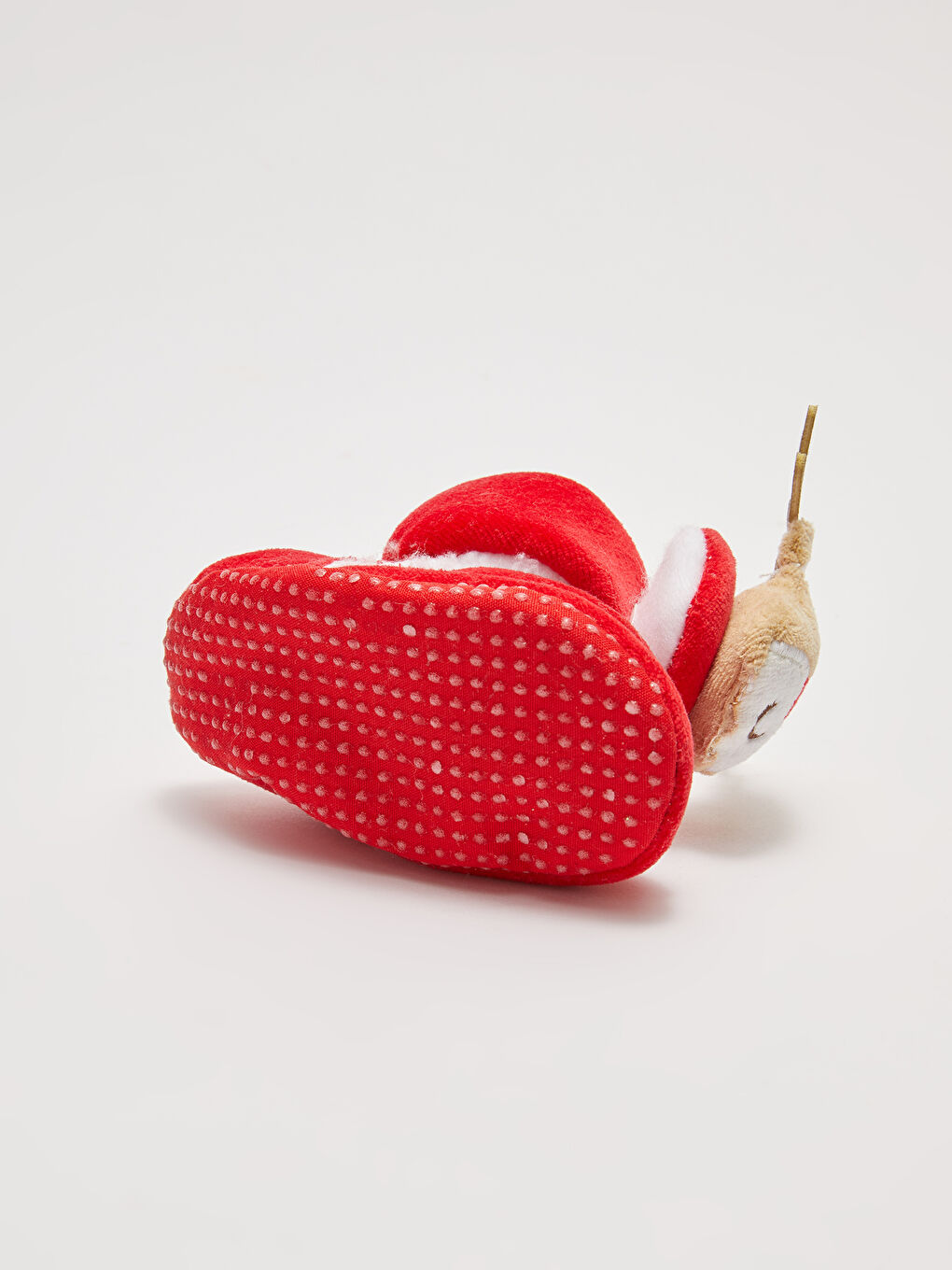 Домашние ботинки для малышек девочек с 3D аппликацией и вышивкой-6