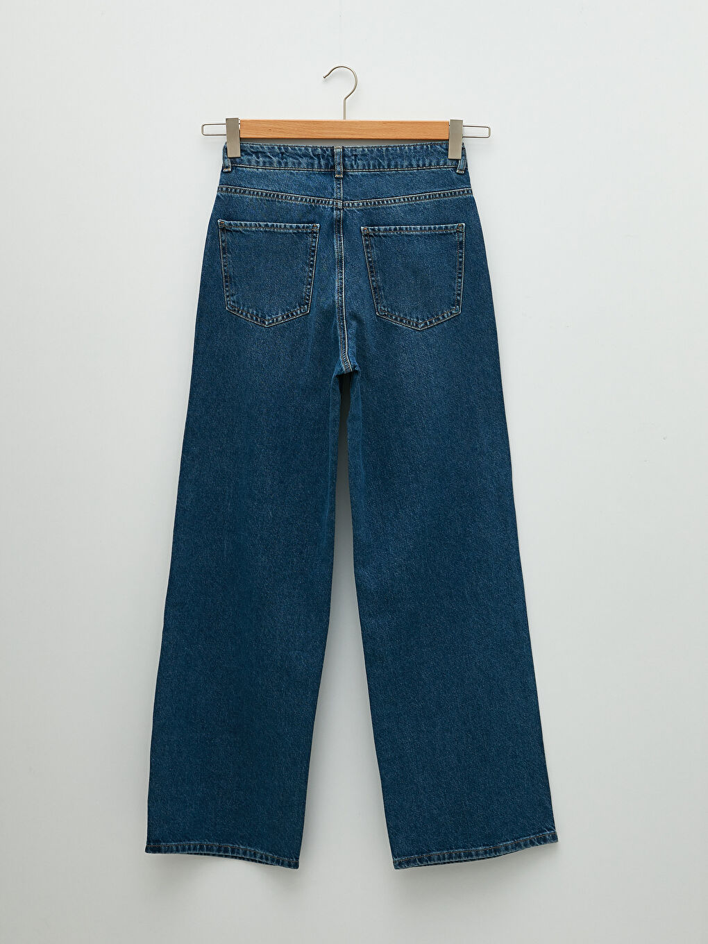 High Waist Wideleg Pocket Detailed Women's Rodeo Jeans-5