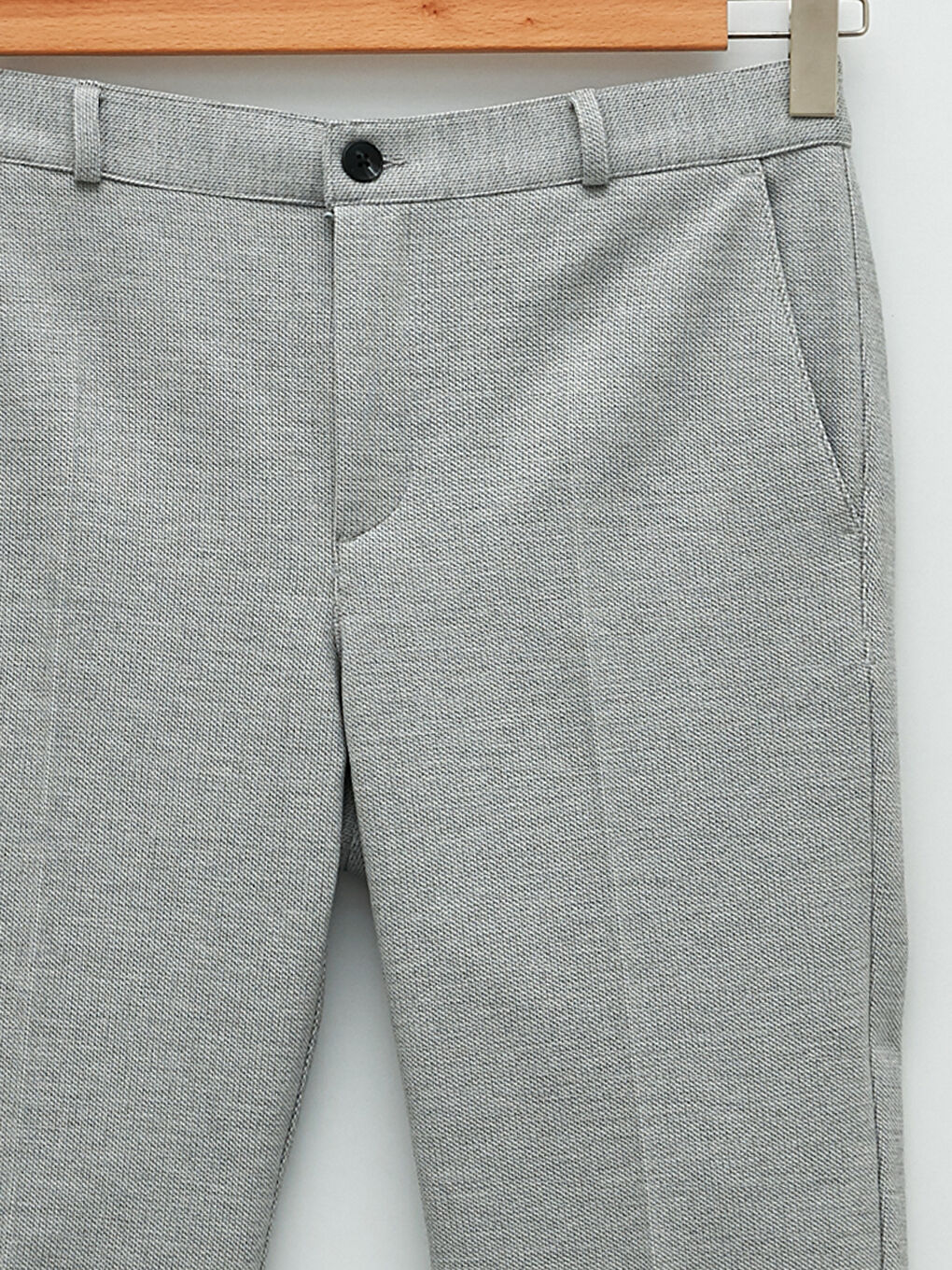 Gri Slim Fit Erkek Pantolon-7