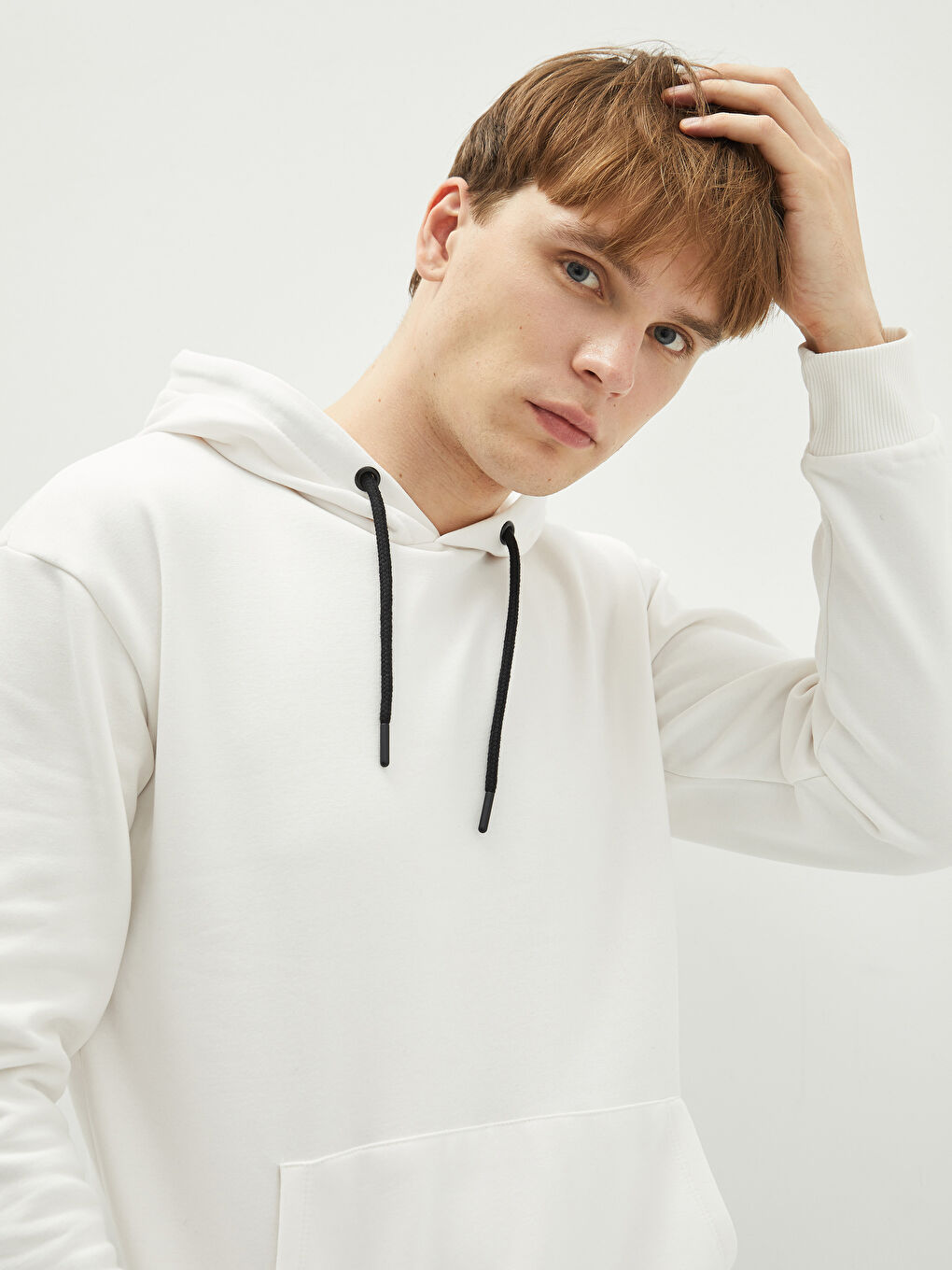 Long Sleeve Men's Thick Hoodie -W1LV87Z8-R5B