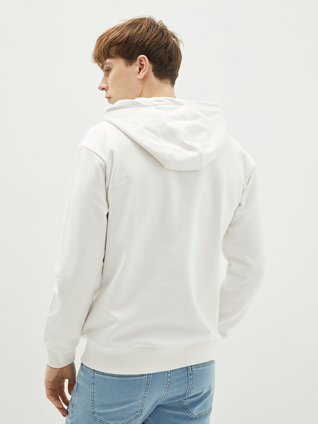 Long Sleeve Men's Thick Hoodie -W1LV87Z8-R5B