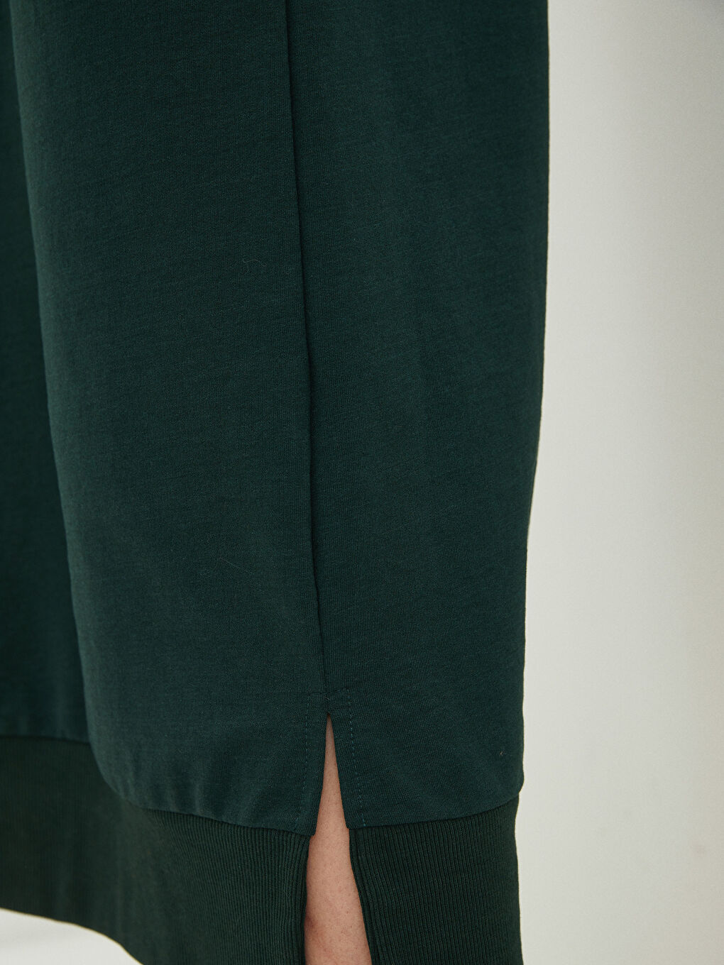 Crew Neck Plain Long Sleeve Women's Dress-3