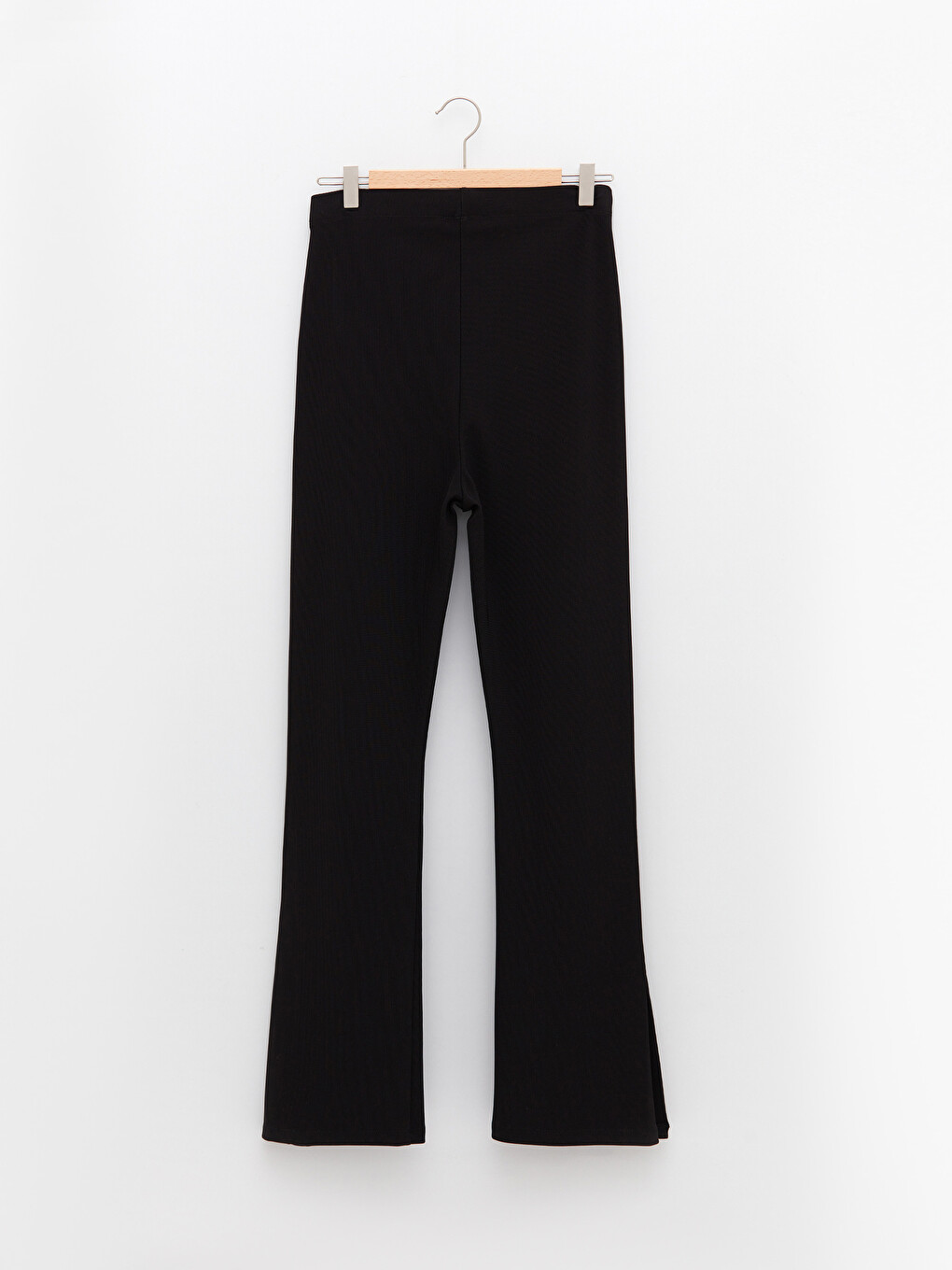 Elastic Waist Plain Maternity Leggings-6