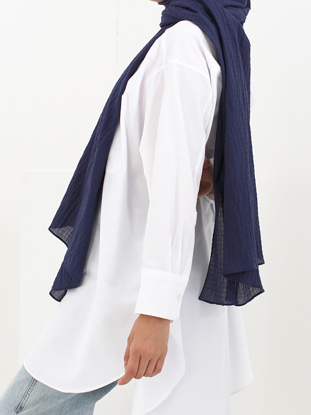 وشاح قطن طبيعي-2