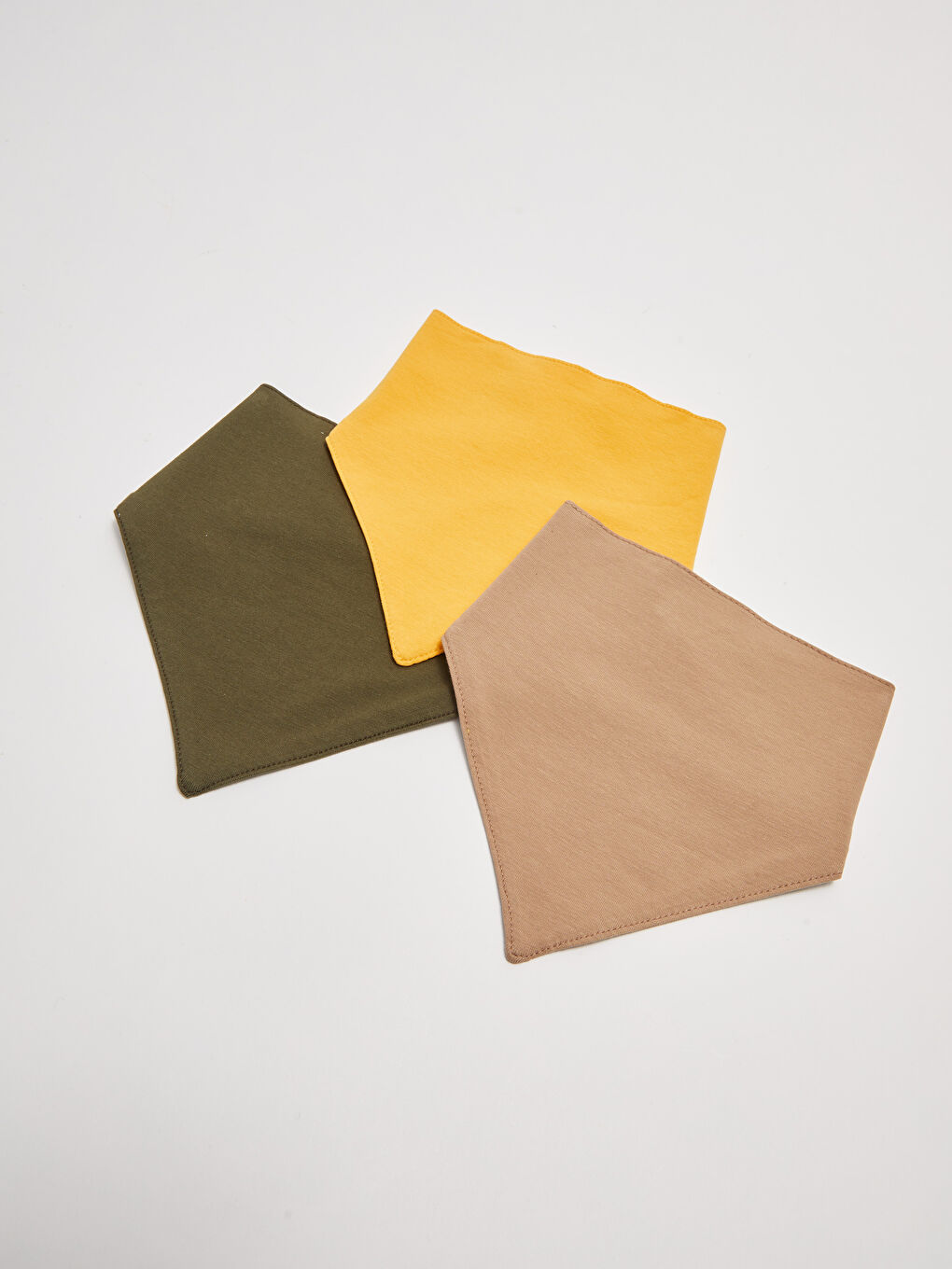 مريلة أطفال قطنية أساسية للأولاد 3 قطع-1