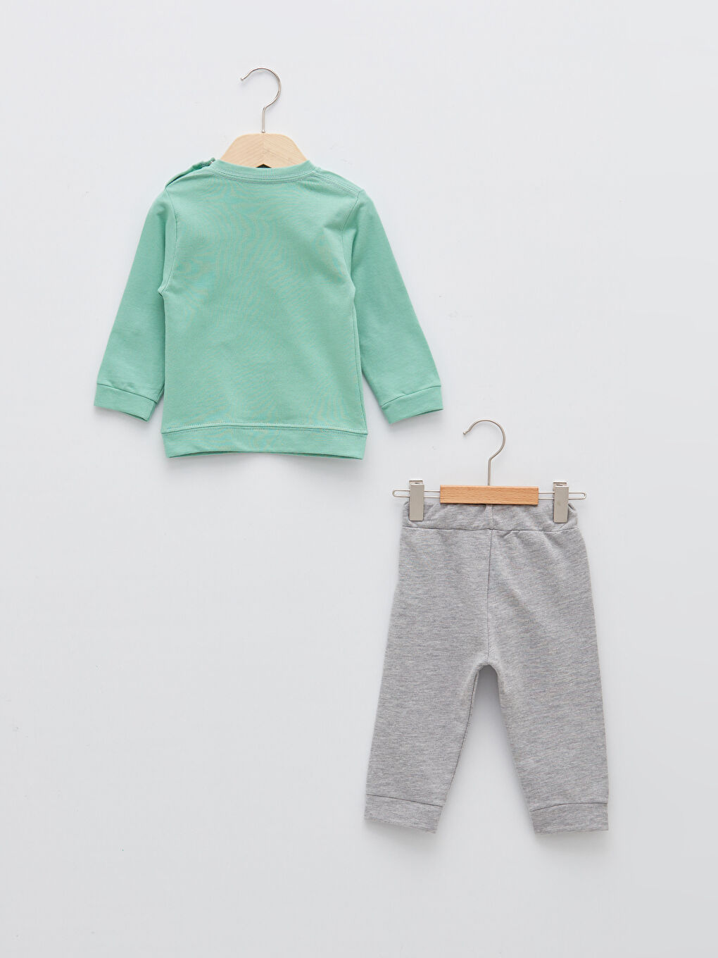 AZİZ BEBE Crew Neck Long Sleeve Baby Boy 2-Pack Set -W1M350Z1-FMW