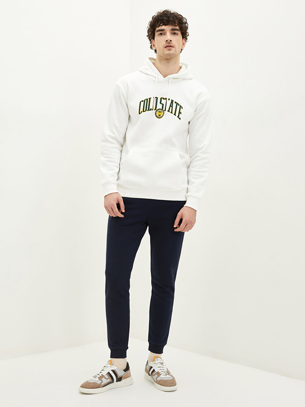 XSIDE Slim Fit Men's Thick Jogger Sweatpants -W1M432Z8-PGV