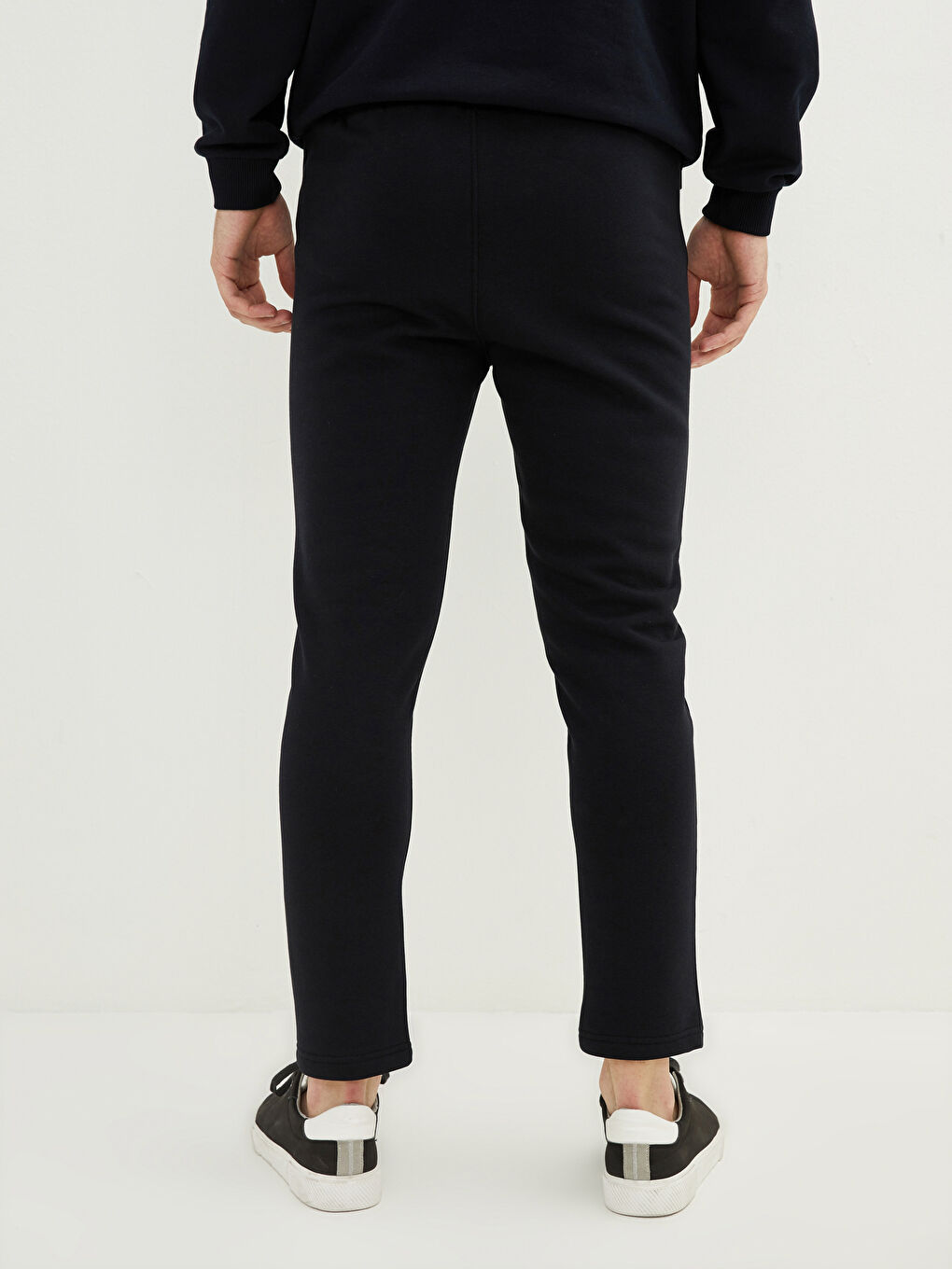 Pantalon de survêtement épais svelte pour hommes-6