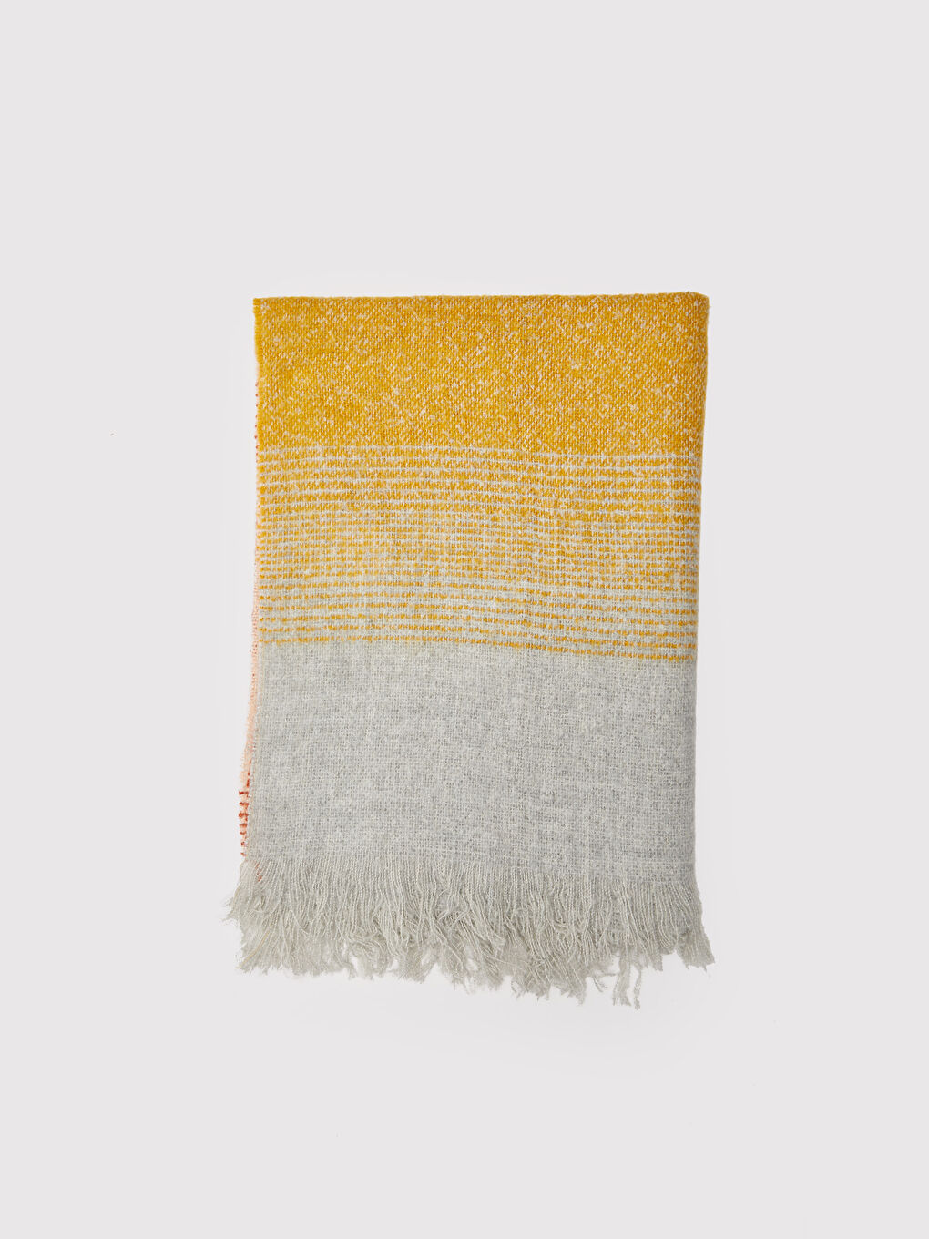 LCW ACCESSORIES Color Transition Tasseled Womens Scarf -W1M438Z8-S4Y