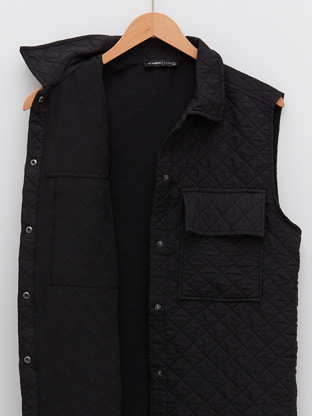 فيست منقوش بياقة قميص للسيدات-8