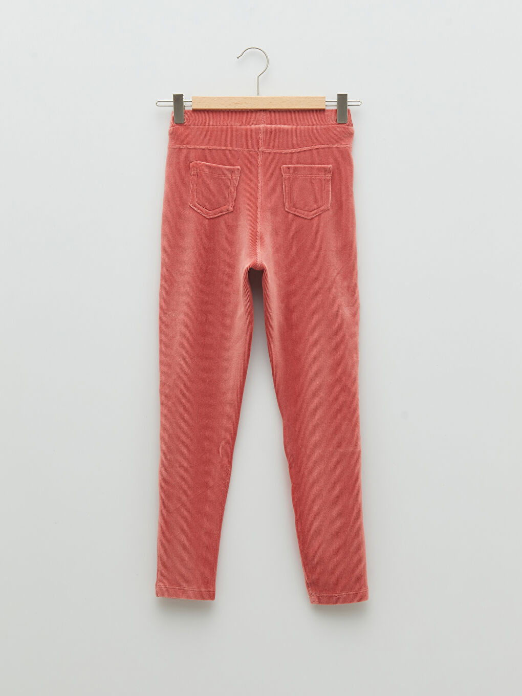 Collants Longs Basiques en Velours pour Fille à Taille Élastique-1