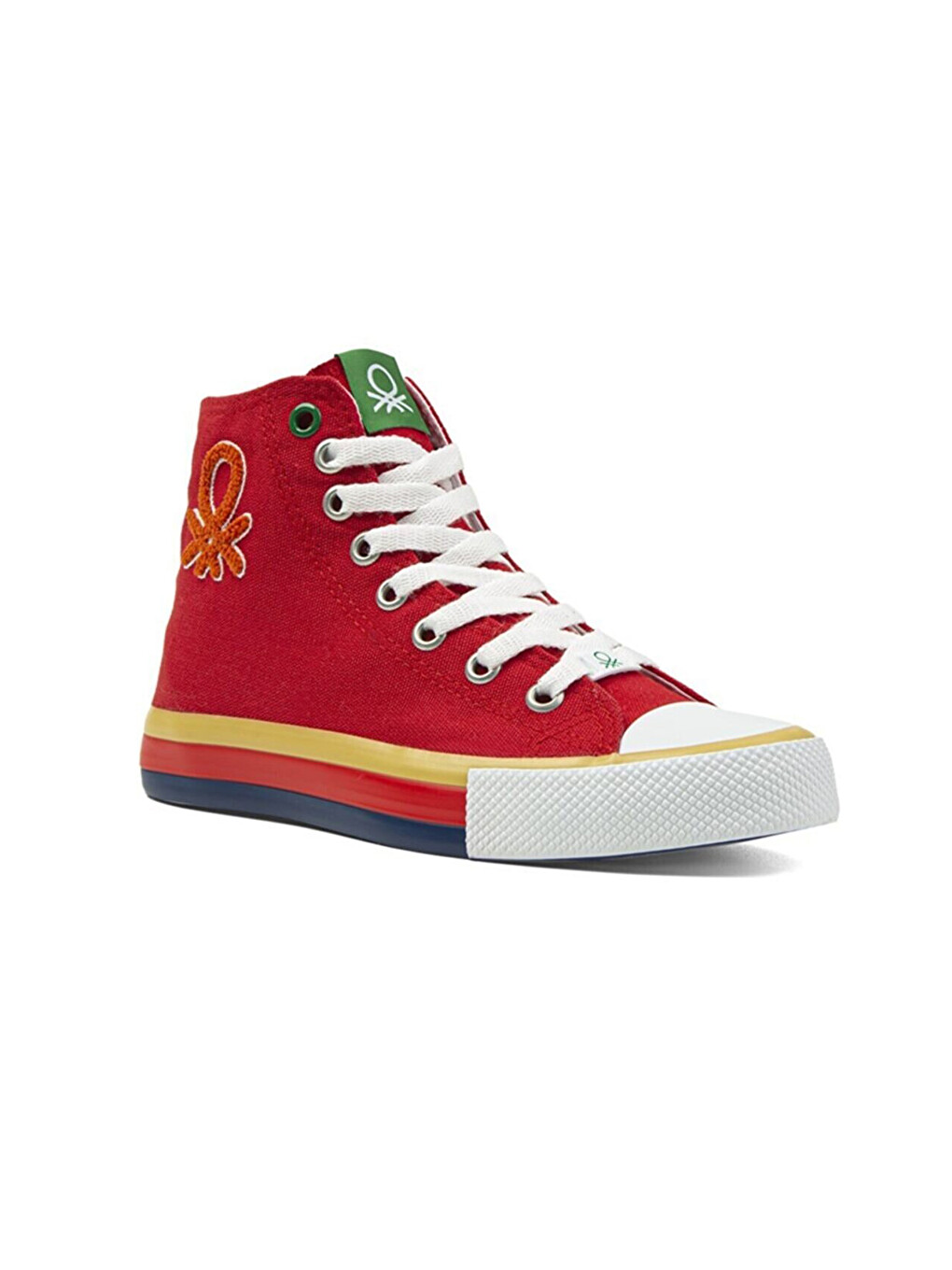 United Colors Of Benetton Laced Ankle-High Girls' Sneakers