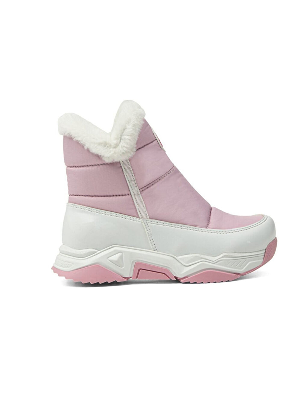 بوت بناتي بكعب سميك وبسوستة-1