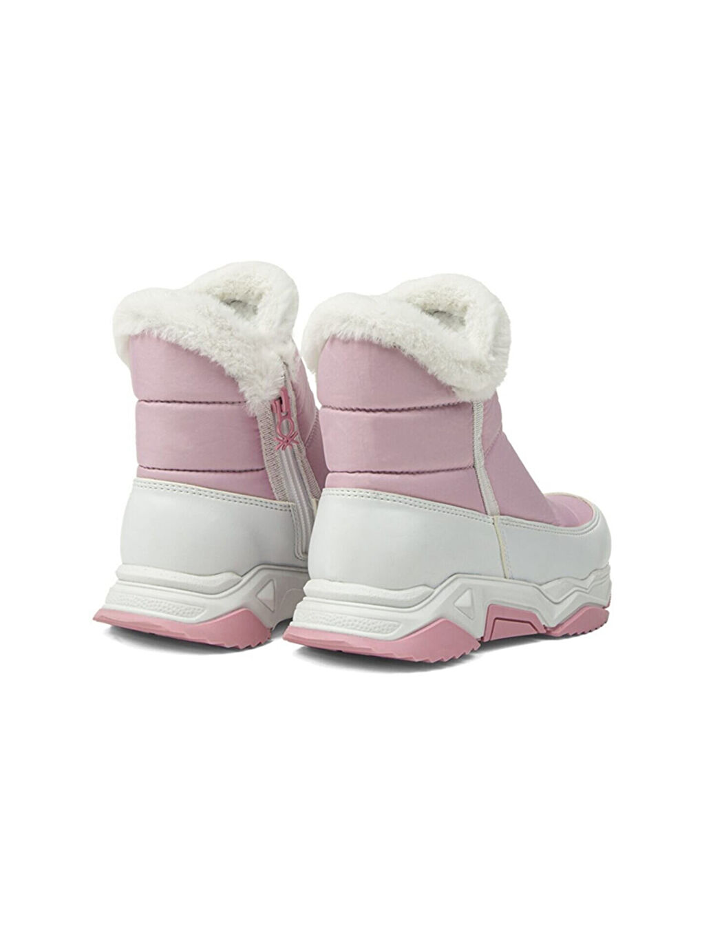 بوت بناتي بكعب سميك وبسوستة-3