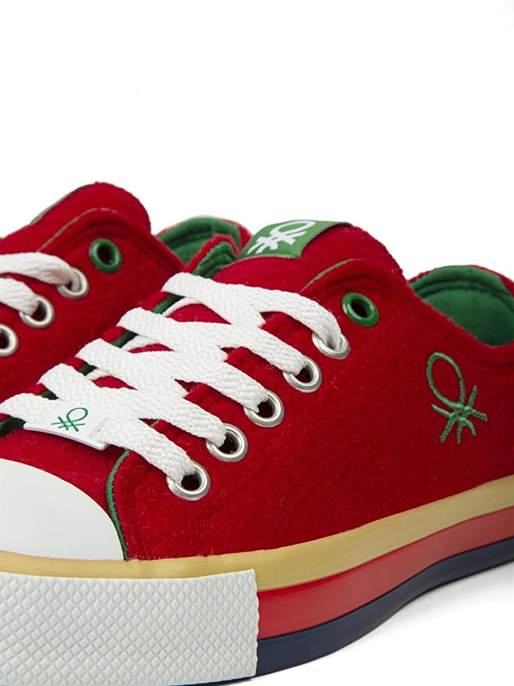 Chaussures de Sport pour Femmes à Semelle Épaisse à Lacets-4