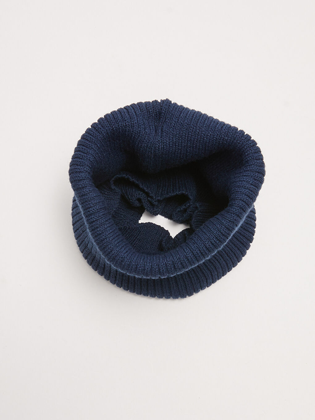 Lacivert Düz Erkek Çocuk Triko Boyunluk