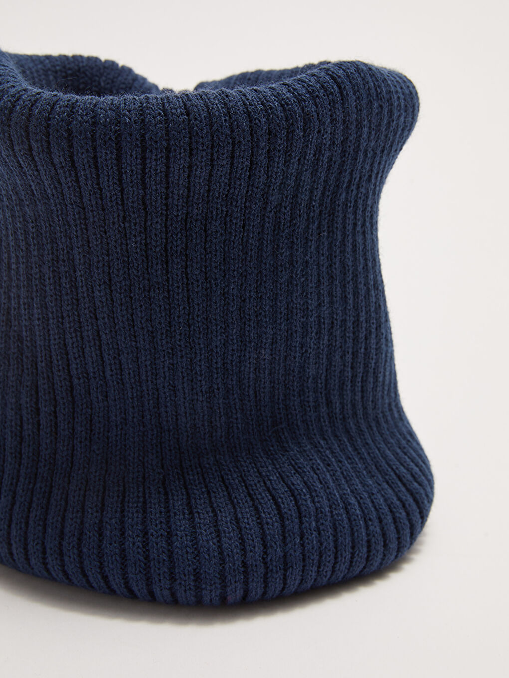 Lacivert Düz Erkek Çocuk Triko Boyunluk-3