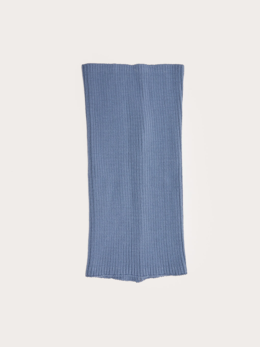 Mavi Düz Erkek Çocuk Triko Boyunluk-2