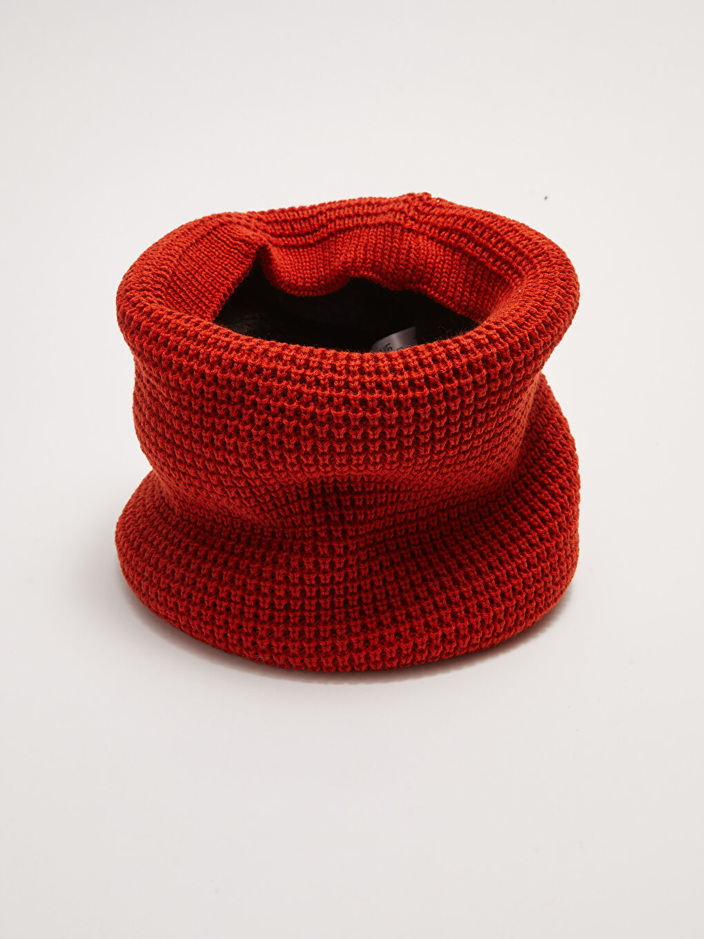 Шал с шарки за мъже, плетен снуд-3