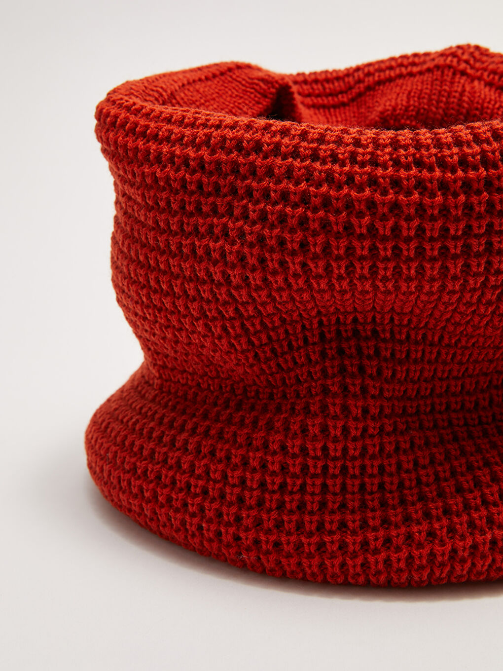 Шал с шарки за мъже, плетен снуд-6