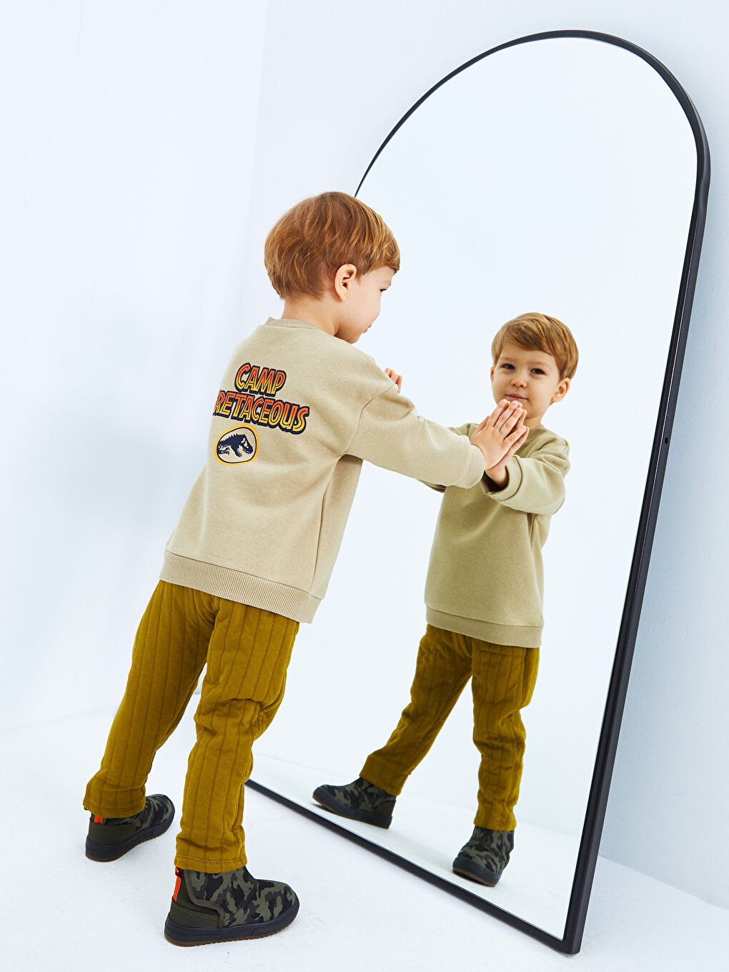 Hanorac Bebeluși Băieți Jurassic World cu Guler Rotund și Mânecă Lungă Imprimat-1