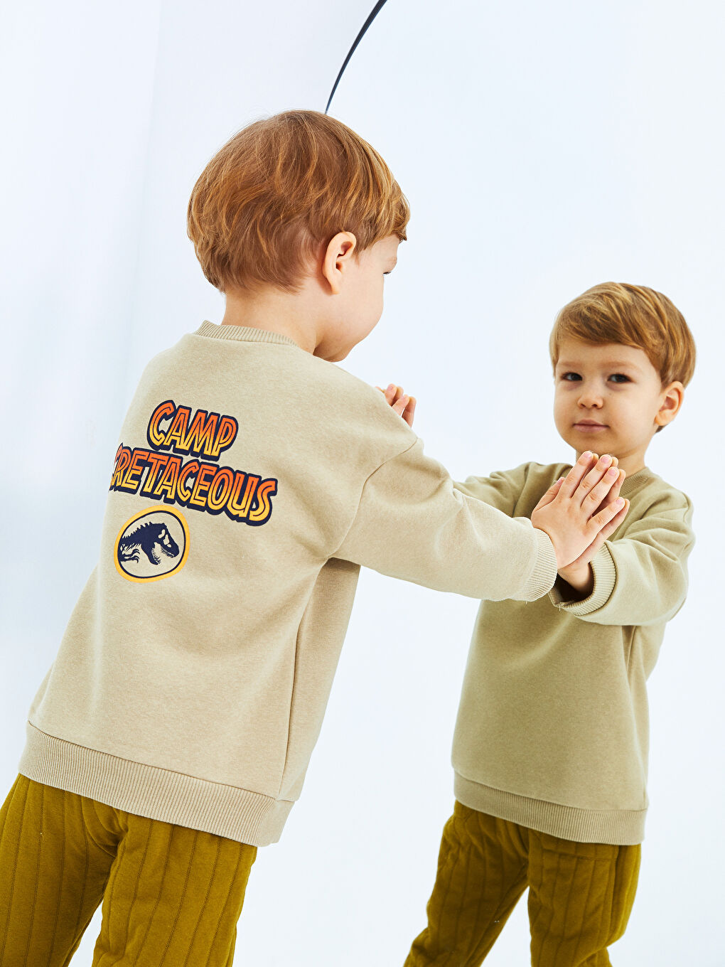 Hanorac Bebeluși Băieți Jurassic World cu Guler Rotund și Mânecă Lungă Imprimat-2