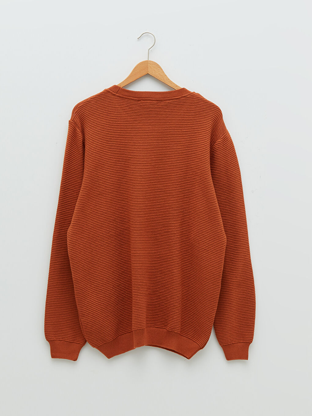 Džemper za muškarce velike veličine, okrugli izrez, dugi rukav, trikotaža-6